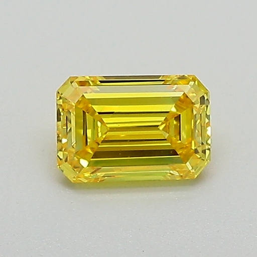 LGD Vivid Yellow Emerald 6*4