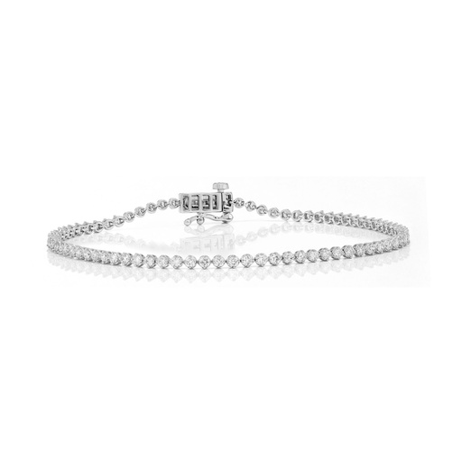  Round Diamond Prong Set Laxurious Tennis Bracelet 