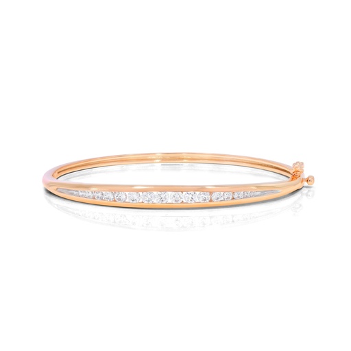  Round Diamond Delicate Kada Bangle 
