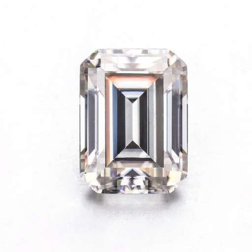 Loose Moissanite White Clean Emerald Cut 5.00 x 3.00 MM