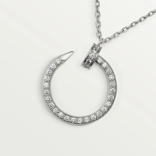  Round Cut Diamond Shaped Unique Pendant For Women