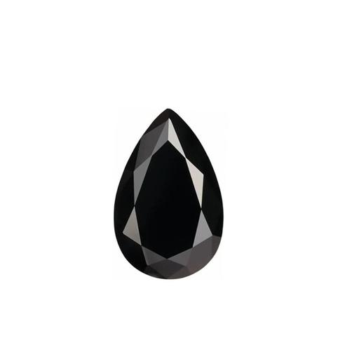Loose Moissanite Black Clean Pear Cut 15.00 x 11.00 MM