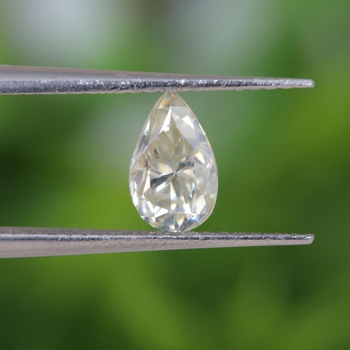 Loose Moissanite Off White Clean Pear Cut 16.00 x 12.00 MM