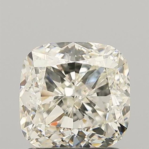 Loose Moissanite Off White Clean Cushion Cut 5.50 MM