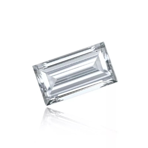 Loose Moissanite White Clean Baguette Cut 19.00 x 9.50 MM