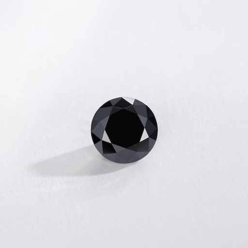 Loose Moissanite Black Clean Round Cut 1.60 MM