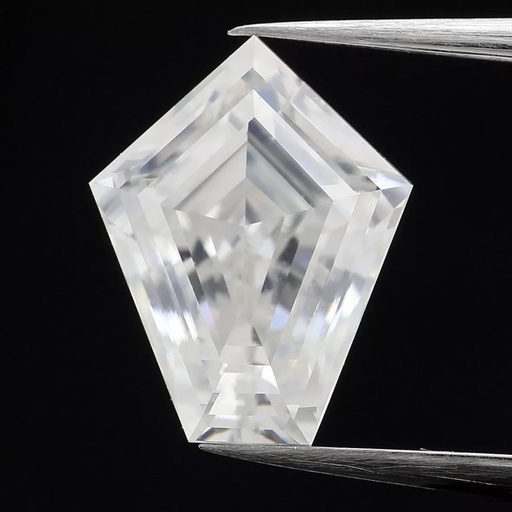 [MO14099] Loose Moissanite White Clean Pentagon Cut 7.75 x 7.60 MM