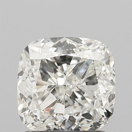 Loose Moissanite Off White Clean Criss Cut Cushion 11.00 MM