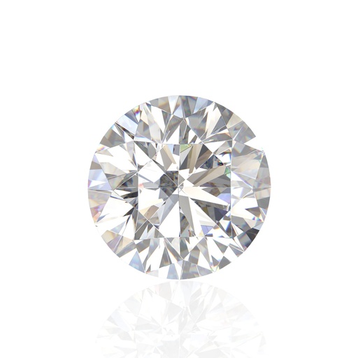 [MORDOWH18.5] Loose Moissanite Off White Clean Round Cut 8.50 MM
